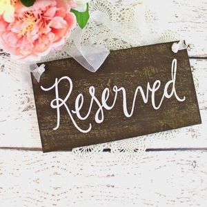 RESERVED💕